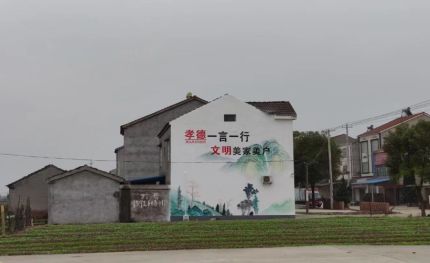 安乡新农村墙绘